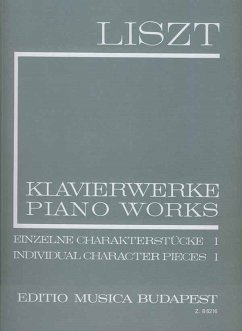 Cover Klavierwerke Serie 1 Einzelne Charakterstücke Band 1 (broschiert)