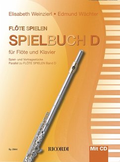 Cover Flöte spielen - Spielbuch Band D (+CD) für Flöte und Klavier