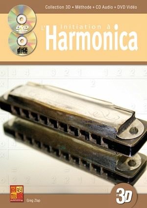 Gleg Zlap, Initiation ŕ l'Harmonica en 3D Harmonica Buch + CD + CD-ROM