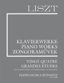 Klavierwerke - Supplement Band 4 zu den Serien 1 und 2 24 grandes études und andere Werke broschiert