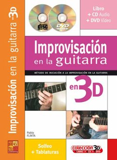 Cover Pablo Flinta, Improvisacion Guitarra 3D Gitarre Buch + CD + CD-ROM