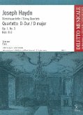 Streichquartett D-Dur op.1,3 Hob.III:3 Stimmen Streichquartett D-Dur op.1,3 Hob.III:3 Stimmen