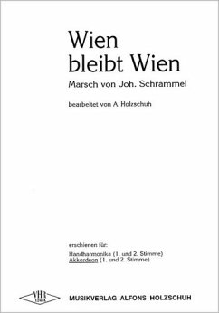 Cover Wien bleibt Wien Marsch für Akkordeon