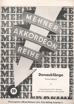 Cover Donauklänge für Akkordeon