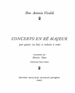 Cover Concerto en re majeur pour guitare (luth) et piano archive copy