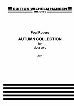 Cover Poul Ruders, Autumn Collection Viola Buch