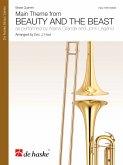 Beauty and the Beast - Main Theme for 4 brass instruments score and parts