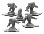 Air Kami & Fire Avatar  Monsterpocalypse Elemental Champions Unit (metal)