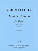 Jubilate Domino BuxWV64 für Alt, Violoncello (Viola da gamba) und Bc Partitur und Stimmen (Bc ausgesetzt)