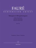 Suite Masques et Bergamasques op.112 für Orchester Partitur