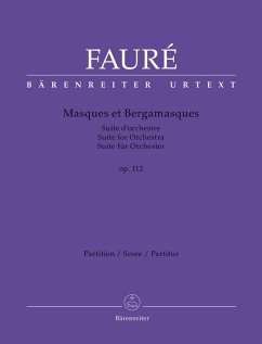 Suite Masques et Bergamasques op.112 für Orchester Partitur