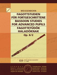 Cover Fagottstudien für Fortgeschrittene op.8,2
