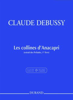 Claude Debussy, Les Collines D'Anacapri - Extrait Du Klavier Buch