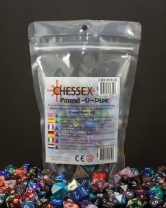 Cover Pound-O-Dice (approx 80-100 Dice)