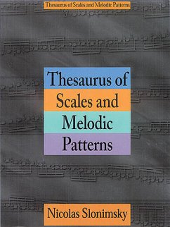 Thesaurus of Scales and Melodic Patterns Thesaurus of Scales and Melodic Patterns