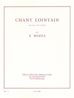 Cover Chant lointain pour cor en fa et piano