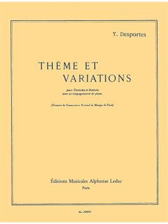 Cover DESPORTES Y. THEME ET VARIATIONS TIMBALES BATTERIE ET PIANO