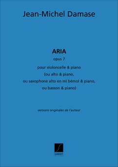 Aria op.7 pour violoncelle (alto saxophone/ basson/alto) et piano