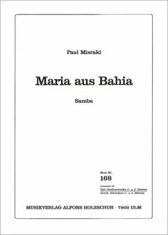 Cover MARIA AUS BAHIA FUER HANDHARMONIKA (MIT 2. STIMME)