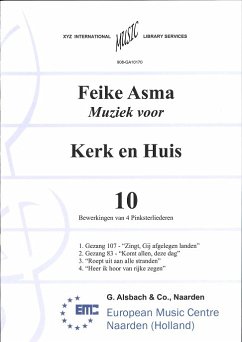 Cover Kerk & Huis 10 Bewerking van 4 Pinksterliederen