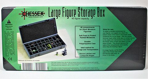 Figure Storage Box (L) for Very Large Figures (40 Figure Capacity) Figure Storage Box (L) for Very Large Figures (40 Figure Capacity)