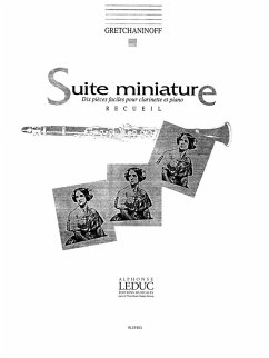 Cover Suite miniature pour clarinette et piano