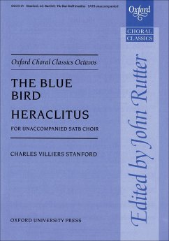 The blue Bird and Heraclitus for mixed chorus a cappella score