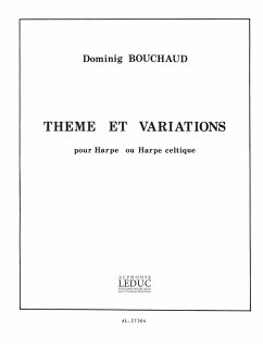 Cover Thčme et variations pour harpe (harpe celtique)