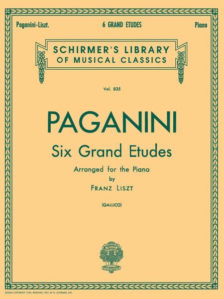6 Grande Etudes after N. Paganini 6 Grande Etudes after N. Paganini