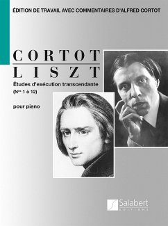Cover Franz Liszt, Études d'exécution trascendante (Nos 1-12) Klavier Buch