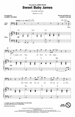 Cover Sweet Baby James CD