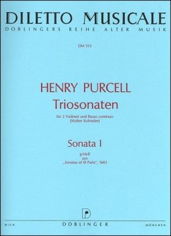 Sonate g-Moll Nr.1 für 2 Violinen und Bc