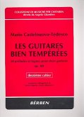 Les guitares bien temperées op.199 vol.2 24 préludes et fugues pour 2 guitares