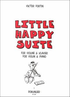 Cover Little happy Suite für Violine und Klavier
