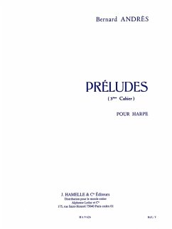 Cover Preludes vol.3 pour harp