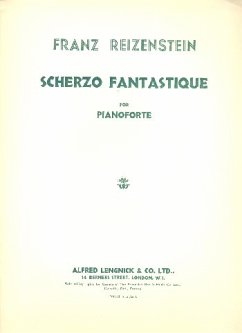 Cover Scherzo fantastique pour piano