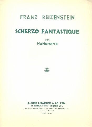Scherzo fantastique pour piano Scherzo fantastique pour piano