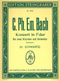 Konzert F-Dur WQ46 für 2 Klaviere und Orchester für 2 (!) Klaviere