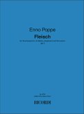 Enno Poppe, Fleisch Saxophone, Electric Guitar, Keyboard and Percussion Partitur + Stimmen