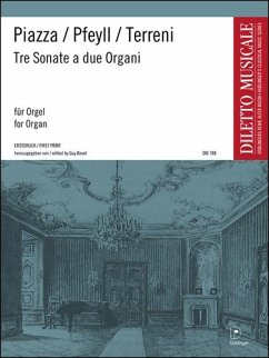 Cover 3 Sonaten für 2 Orgeln Partitur