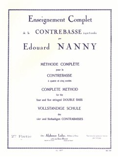 Cover Méthode complete vol.2 pour la contrebasse ŕ 4 ou 5 cordes