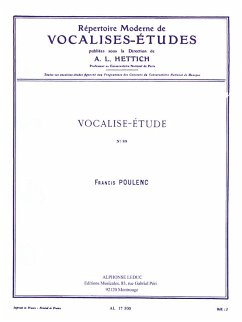 Cover Vocalise-étude no.89 pour voix elevées et piano