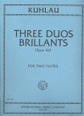 3 Duos Brillants op.102 for 2 flutes