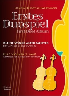 Cover Erstes Duospiel für 2 Violinen Spielpartitur