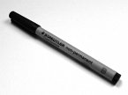 Water Soluble Single Black Marker Broad-Tip (approx 1.0  2.5mm)