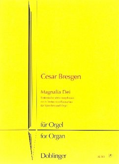 Cover Magnalia Dei für Orgel
