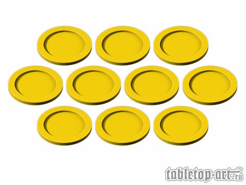 Skill and Squad Marker - 32mm Yellow (10) Skill and Squad Marker - 32mm Yellow (10)