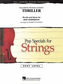 Cover Rod Temperton, Thriller Streichorchester Partitur + Stimmen