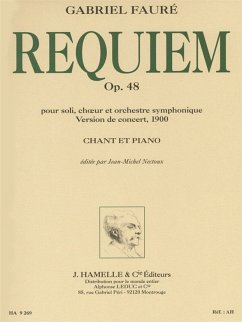 Cover Requiem op.48 version de 1900 pour soli, choeur mixte et orchestre pour chant et piano