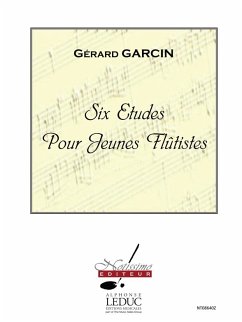 Cover GARCIN 6 ETUDES POUR JEUNES FLUTISTES FLUTE
